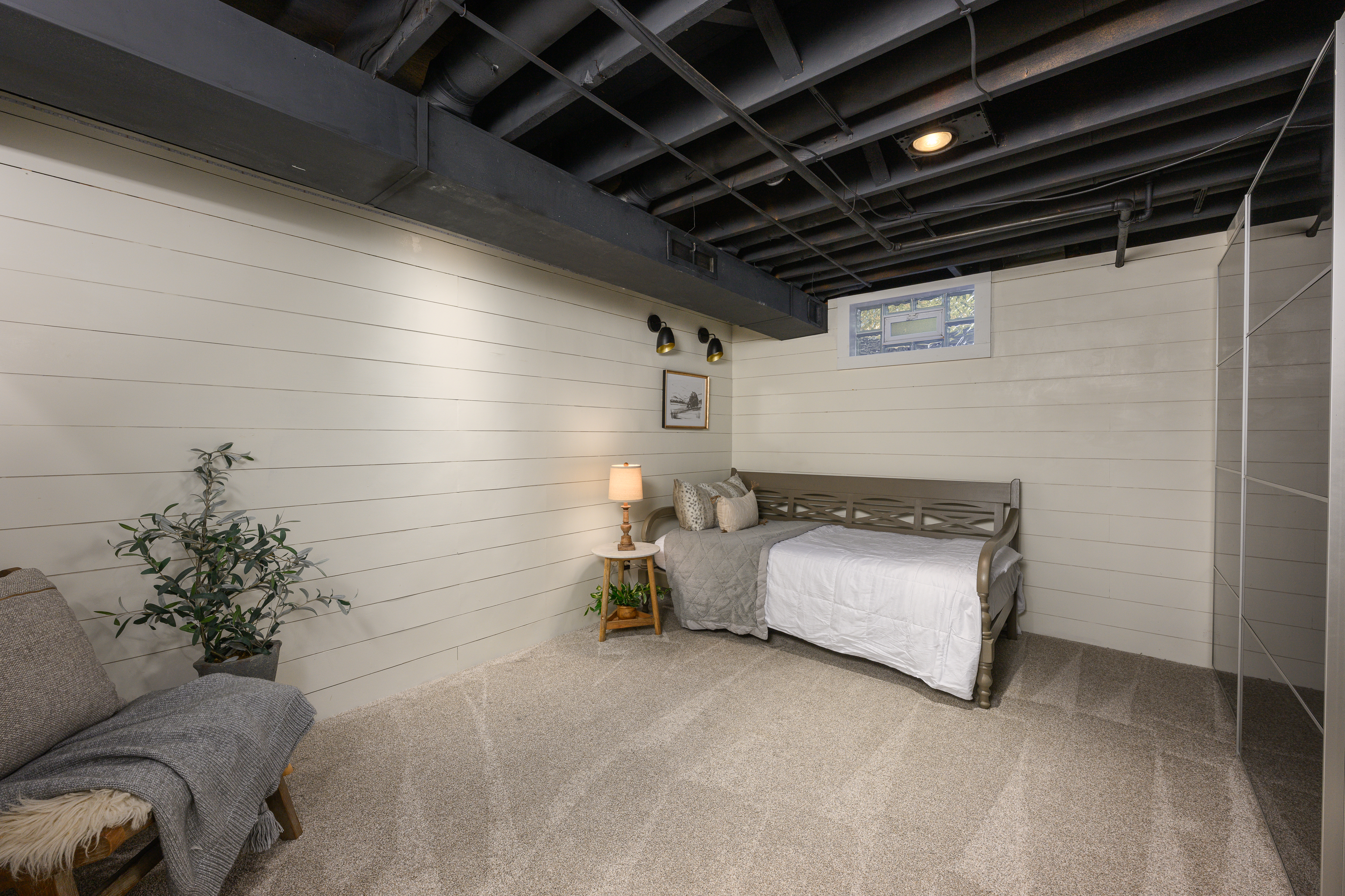 Basement Guest Bedroom